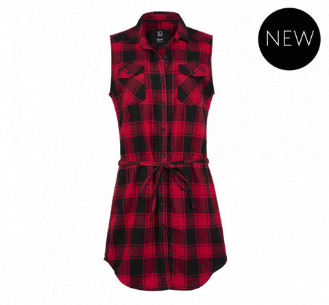 Rochie Dama Brandit Gracey Black-Red