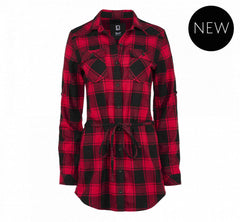 Rochie Dama Brandit Lucy Black-Red