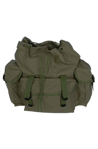 Rucsac German OD din Bumbac – 25L, Clasic, Urban și Ideal pentru Școală sau Oraș