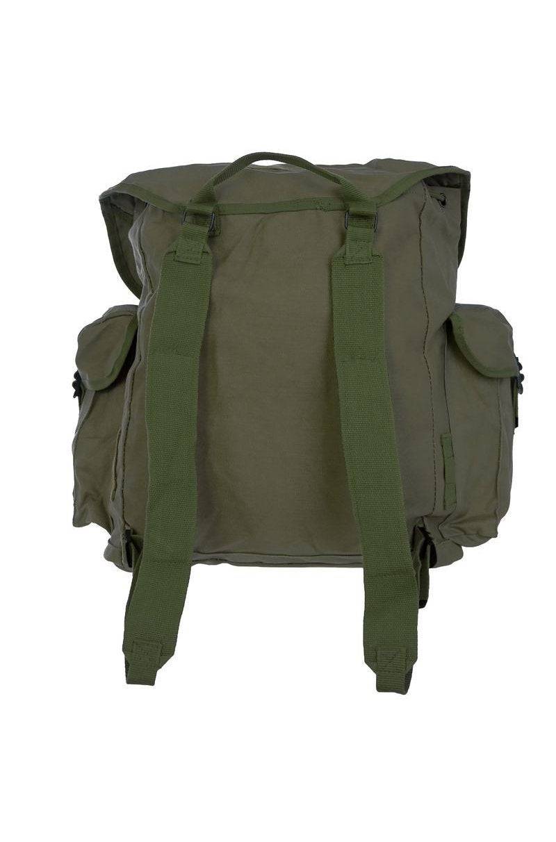 Rucsac German OD din Bumbac – 25L, Clasic, Urban și Ideal pentru Școală sau Oraș