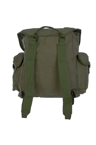 Rucsac German OD din Bumbac – 25L, Clasic, Urban și Ideal pentru Școală sau Oraș