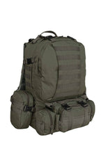 Rucsac Modular OD 'Defense Pack Assembly' – 36L, Sistem 3-în-1, Molle, Hipbag Detasabil, Capacitate Extensibilă