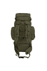 Rucsac OD 'RECOM' – 88L, Cadru Aluminiu, Compartiment Dublu și Husă de Ploaie Integrată