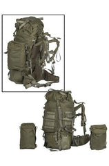 Rucsac OD 'TEESAR®' – 100L, Profesional, 1000D Nylon, Husă de Ploaie și Cadru Aluminiu