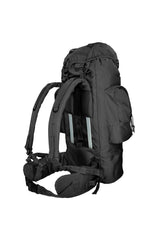 Rucsac Ranger Negru – 75L, Cadru Reglabil, Husă de Ploaie și Compartiment Frontal (Frontloader)