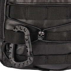 Rucsac Tactic Black – ONE STRAP – 10L – Versiune Avansată “Tactical Black” cu Elemente Premium