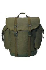 Rucsac Tactic German OD „Mountain” – 25L, Stil Militar Clasic, Bază Ranforsată și Spațiu Generos
