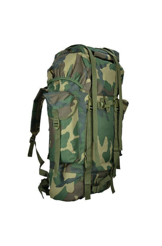 Rucsac Tactic German Woodland – 65L, Model Economic Inspirat din Echipamentele de Luptă