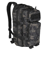 Rucsac Tactic Small US Assault Dark Camo – 20L, Sistem Laser-Cut, Camuflaj Urban Tactic, Compact și Discret