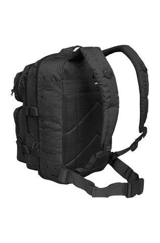 Rucsac Tactic US Assault Large Black – 36L, Sistem Laser-Cut, Design Sobru, Performanță Tactică Extinsă