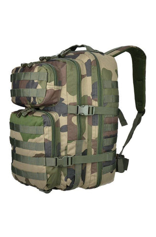 Rucsac Tactic US Assault Large CCE Camo – 36L, Camuflaj Militar Francez, Capacitate Maximă și Funcționalitate Modulară