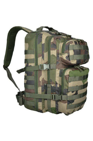 Rucsac Tactic US Assault Large CCE Camo – 36L, Camuflaj Militar Francez, Capacitate Maximă și Funcționalitate Modulară
