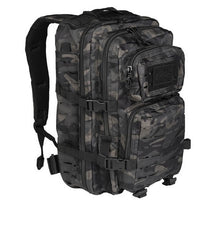Rucsac Tactic US Assault Large Dark Camo – 36L, Sistem Laser-Cut, Camuflaj Întunecat pentru Misiuni în Medii Dificile