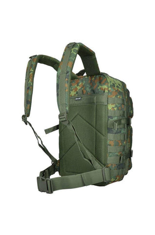 Rucsac Tactic US Assault Large Flectar – 36L, Camuflaj German și Structură Tactică Solidă