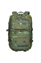 Rucsac Tactic US Assault Large Flectar – 36L, Camuflaj German și Structură Tactică Solidă