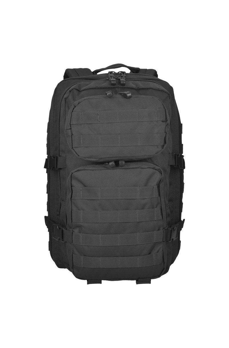 Rucsac Tactic US Assault Large Negru – 36L, Spațiu Generos, Construcție Robustă și Design Discret