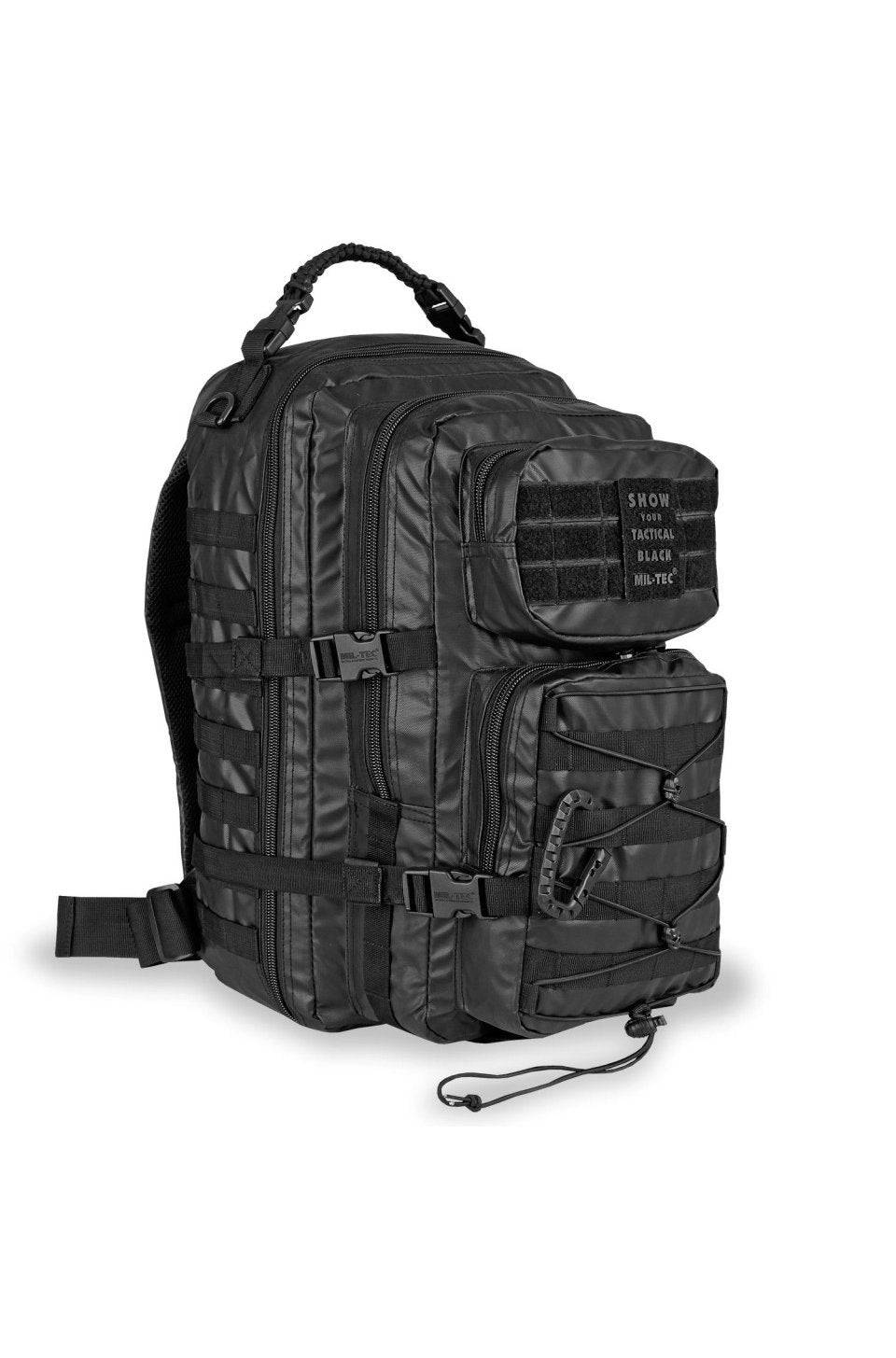 Rucsac Tactic US Assault Large Tactical Black – 36L, Versiune Specială, Design Urban Agresiv și Funcționalitate Extinsă