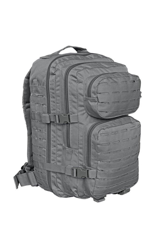 Rucsac Tactic US Assault Large Urban Grey OD – 36L, Sistem Laser-Cut, Design Urban-Tactic pentru Misiuni Complexe