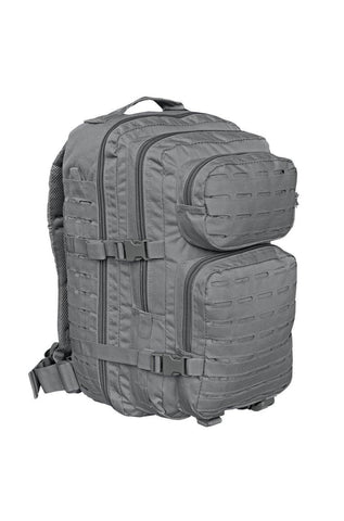 Rucsac Tactic US Assault Large Urban Grey OD – 36L, Sistem Laser-Cut, Design Urban-Tactic pentru Misiuni Complexe