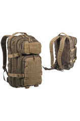 Rucsac Tactic US Assault Small Ranger Green/Coyote – 20L, Design Bicolor, Funcțional și Confortabil