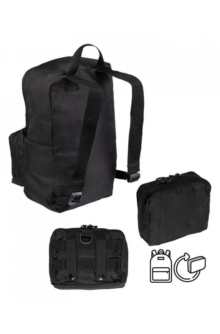 Rucsac Ultra Compact US Assault Negru – 15L, Design Pliabil, Ușor și Versatil pentru Echipamente Esențiale