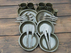 Set Camping Tacamuri Si Vesela Pentru 4 Persoane