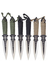 Set Cutite De Aruncat Uzi