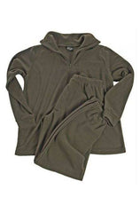 Set Polartec Cu Guler Oliv