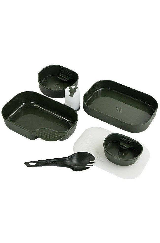 Set Suedez 7 Piese - Oliv
