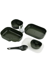 Set Suedez 7 Piese - Oliv