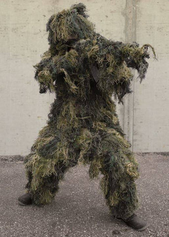 Sistem Camuflaj Ghillie Tarn Anti Fire