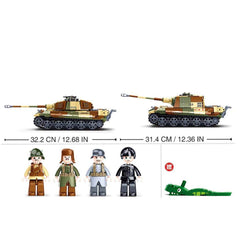 Sluban (Battle Of Budapest)Large German Tank 2In1 M38-B0980
