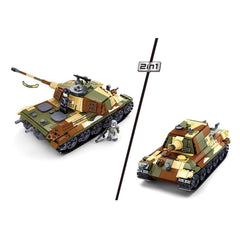 Sluban (Battle Of Budapest)Large German Tank 2In1 M38-B0980