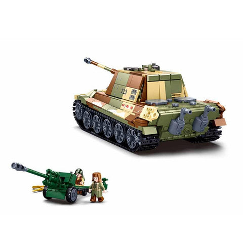 Sluban (Battle Of Budapest)Large German Tank 2In1 M38-B0980
