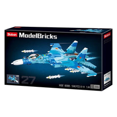 Sluban Blue Jet Fighter M38-B0985