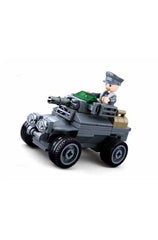 Sluban German Army Armored Car M38-B0680C