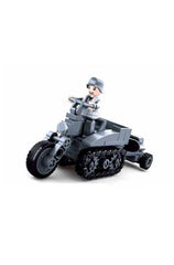 Sluban German Army Half Crawler Type Motorcycle M38-B0680B