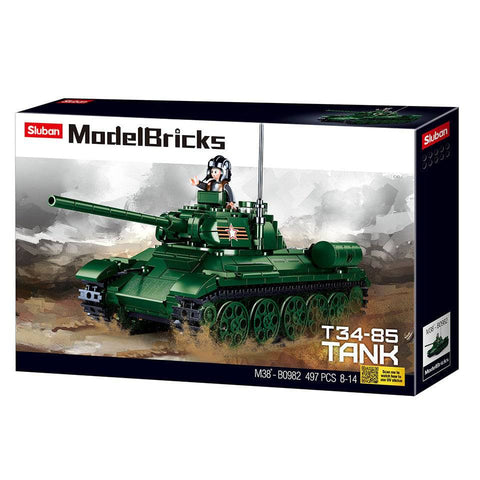 Sluban Medium Tank M38-B0982 #16176