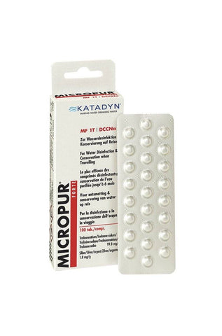 Tablete Purificare Apa Katadyn Micropur Forte Folie 25 Buc