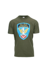 Tricou Barbati Alied Airbone Oliv