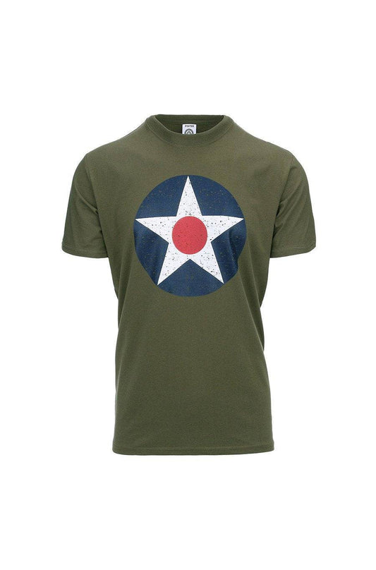 Tricou Barbati U.S. Army Air Corps Oliv