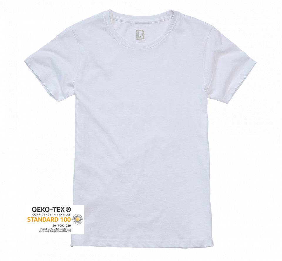 Tricou Dama Brandit White