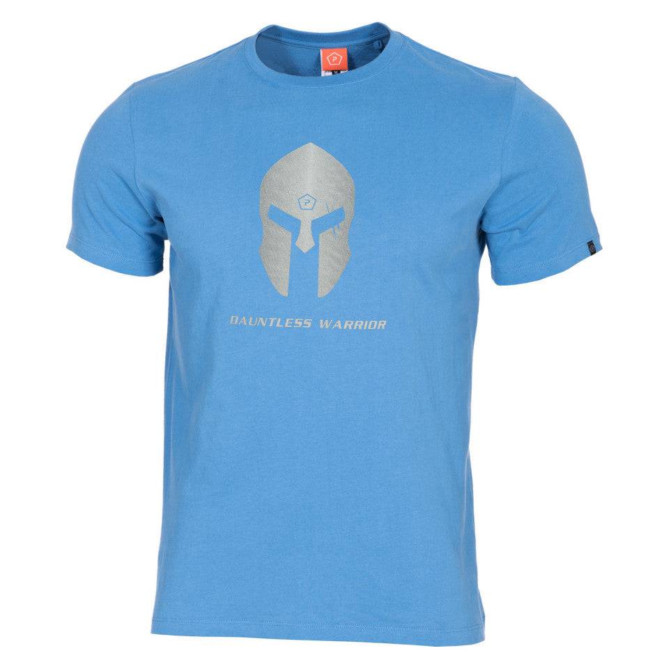 Tricou Spartan Helmet K09012 -Sh-25 Bleu