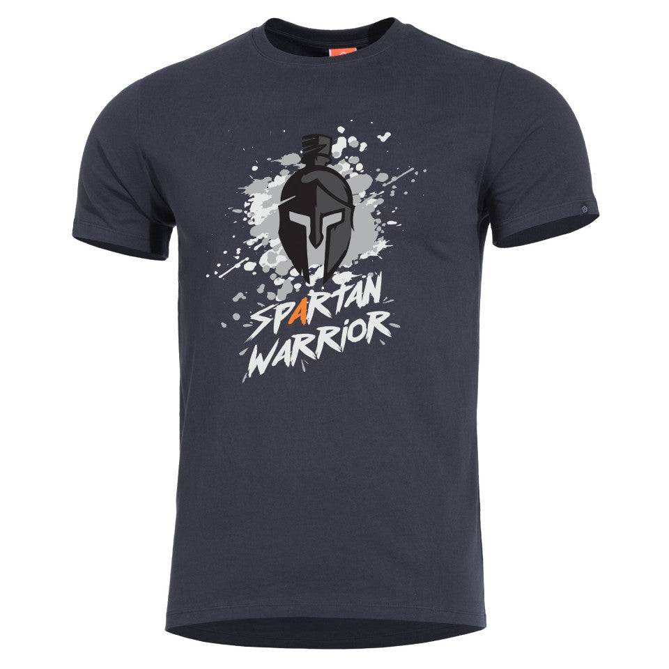 Tricou Spartan Warrior K09012 -Sw-01 Black