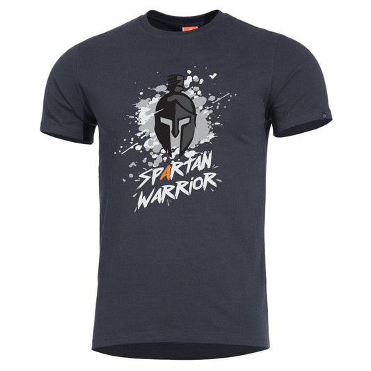 Tricou Spartan Warrior K09012 -Sw-01 Black