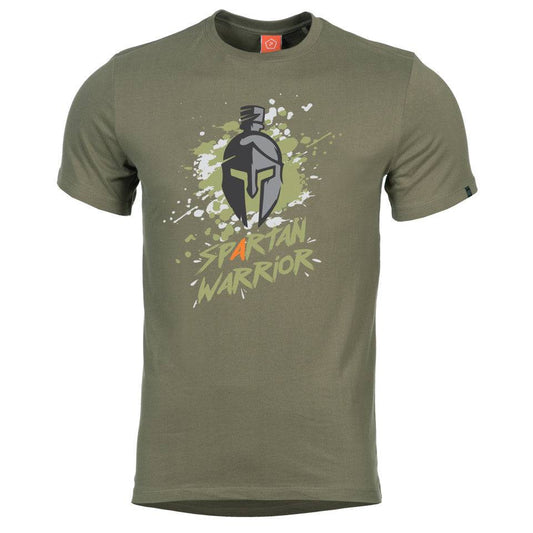 Tricou Spartan Warrior K09012 -Sw-06 Green