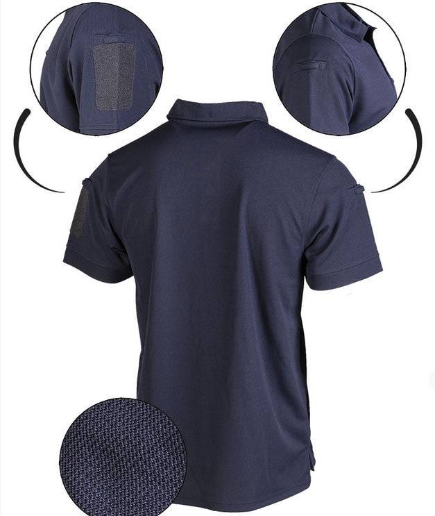 Tricou Tactical Polo Quickdry Dark Blue