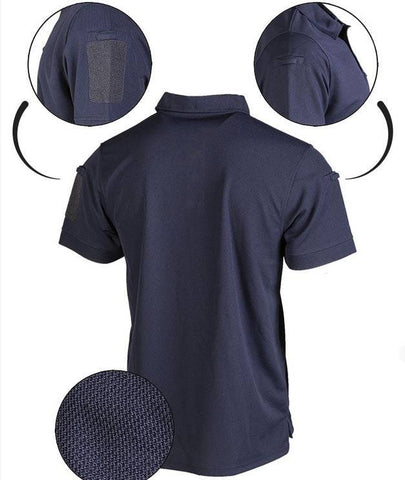Tricou Tactical Polo Quickdry Dark Blue