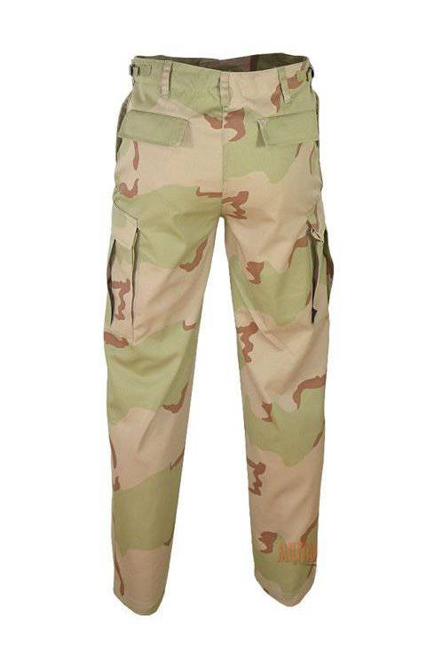 US 3-COLOR DESERT BDU STYLE RANGER FIELD PANTS – Clasicul camuflaj deșert pentru teren arid și stil militar autentic