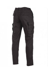 US BLACK R/S BDU FIELD PANTS ′SLIM FIT′ – TEESAR® Pantaloni tactici BDU cu croială slim – Ripstop 100% bumbac